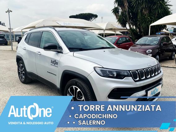 Jeep Compass 1.6 Mjt 130cv S/s New Limited Led Navi Carplay Camera Sensor Pelle Cerchi L. Bicolor