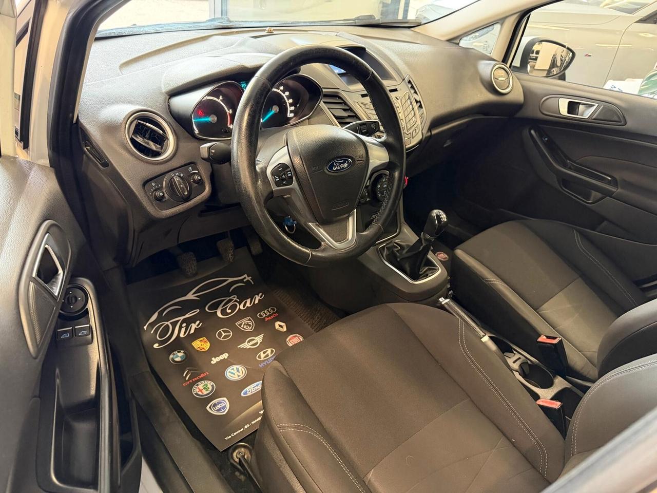 FORD FIESTA TITANIUM 1.5 TDCI 75CV OK NEOPATENTATO ANNO 2016