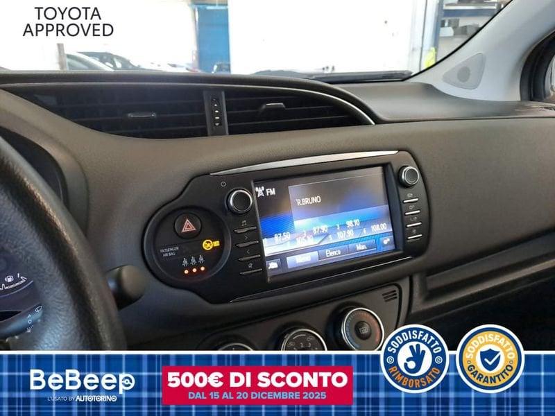 Toyota Yaris 5P 1.0 ACTIVE
