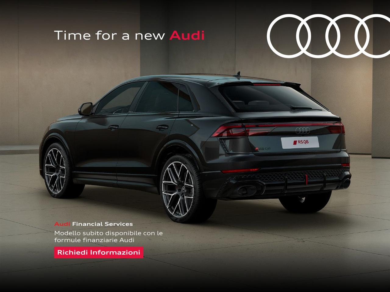 Audi RSQ8 rs 4.0 mhev 48v performance 640cv tiptronic