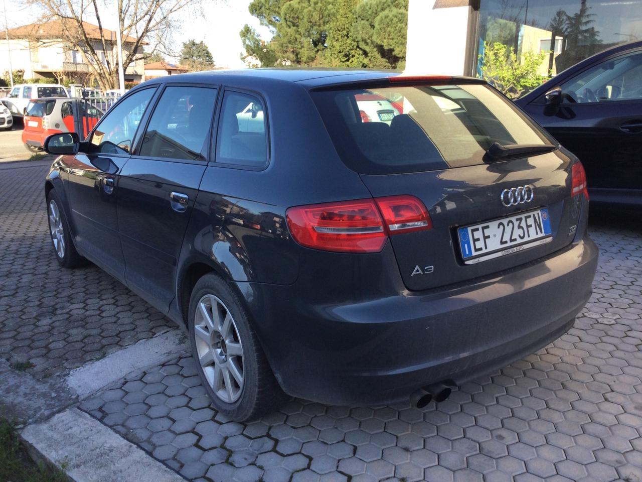 Audi A3 SPB 2.0 TDI 170 CV F.AP. quattro Ambiente
