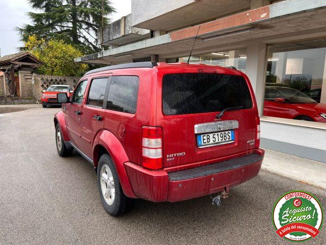 DODGE Nitro 2.8 CRD DPF R/T 4WD Automatico Gancio traino