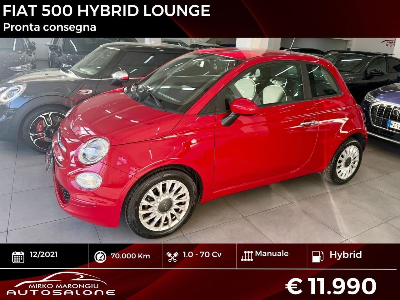 Fiat 500 1.0 Hybrid FINANZIABILE