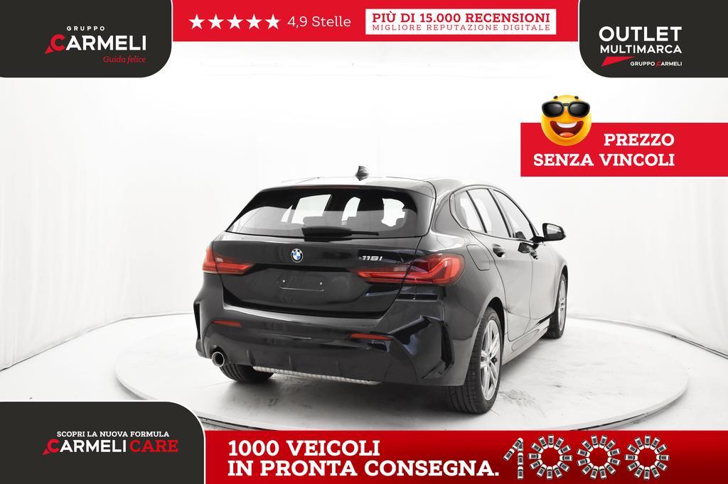 BMW Serie 1 5 Porte bz Msport CAMBIO AUTO CERCHI 17,NAVI,LED,AZIENDALE
