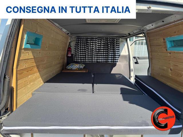 VOLKSWAGEN Transporter 2.4 D PC FURGONE ALLESTITO CAMPER FAI DA TE-CLIMA-
