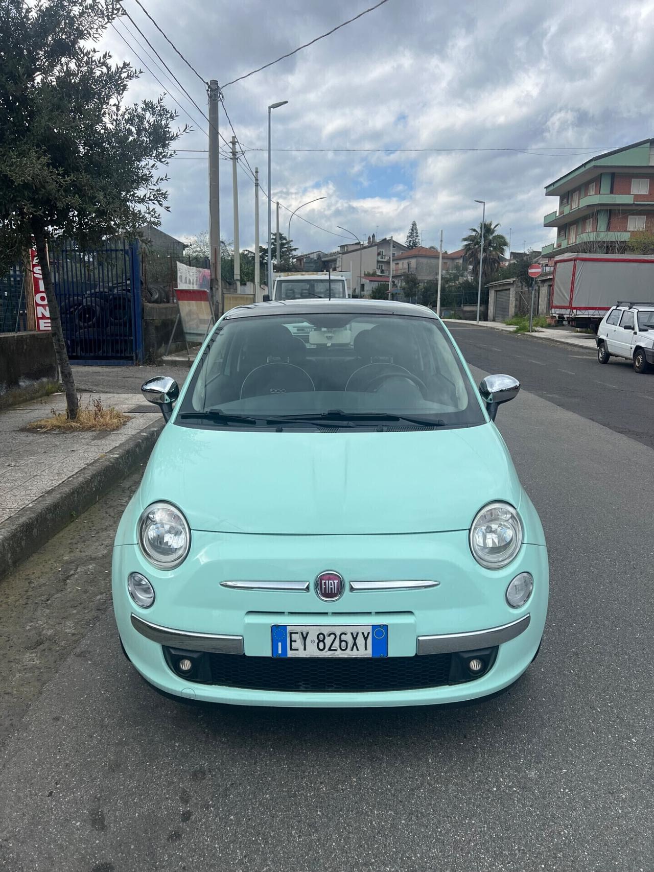 Fiat 500 1.2 benzina 2015 tagliandi certificati