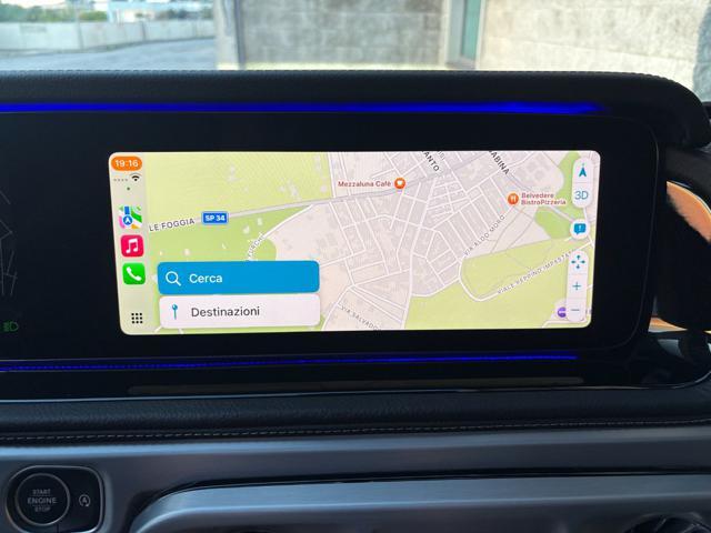 MERCEDES-BENZ G 63 AMG S.W. TETTO APRIBILE-BURMESTER-GANCIO TRAINO