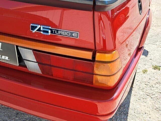 Alfa romeo 75 turbo evoluzione asi targa oro-1987
