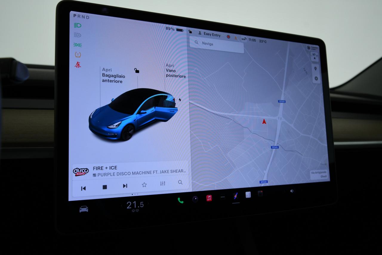 TESLA Model 3 Long Range Dual Motor awd PILOTA AUTOMATICO+CAMERA+PELLE