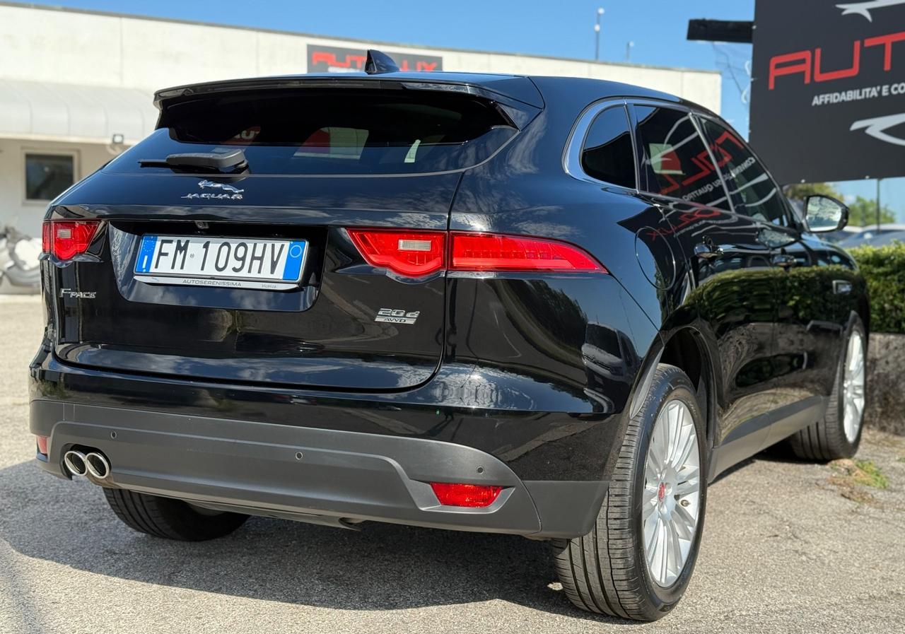 JAGUAR F-Pace 2.0 D 180 CV AWD aut. Portfolio 2018