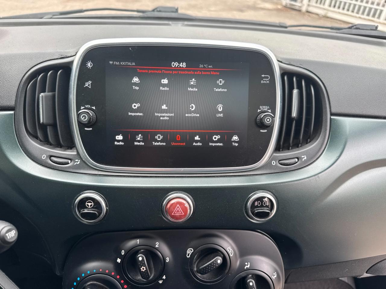 Fiat 500 1.2 Dualogic Rockstar TETTO LED