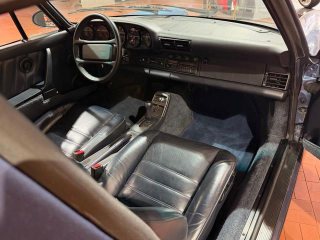 PORSCHE 964 Cabrio-Baltic Blu-Pelle Blu-Capote Blu