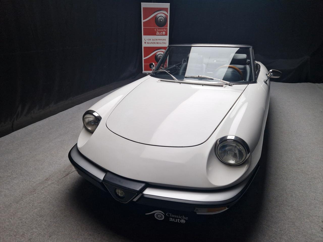 Alfa Romeo Spider 2.0 cc certif. ASI con C.R.S