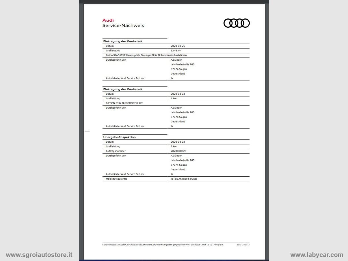 AUDI A1 SPB 30 TFSI S line edition