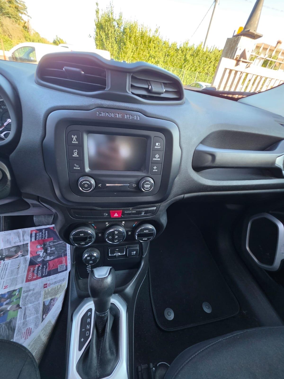 Jeep Renegade 2.0 Mjt 140CV 4WD gancio traino omologato cambio automatico