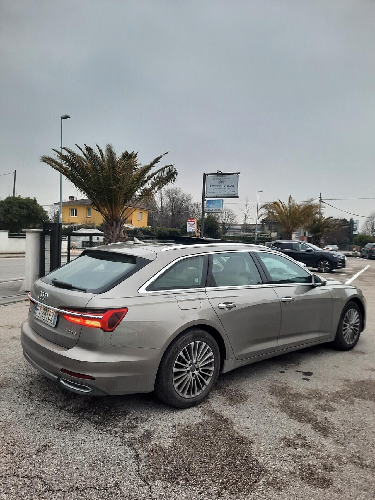 Audi A6 Avant 2.0 IVA DETRAI. LED AMBIENT TETTO DOPPIO