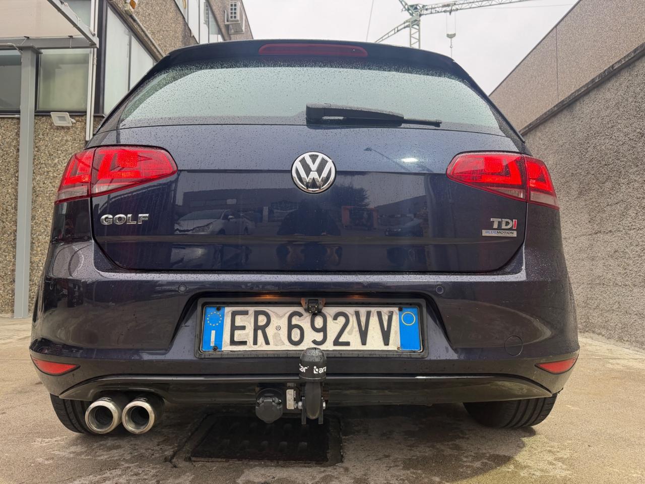 VW GOLF 7 2017 1.6TDI GANCIO TRAINO 1500KG