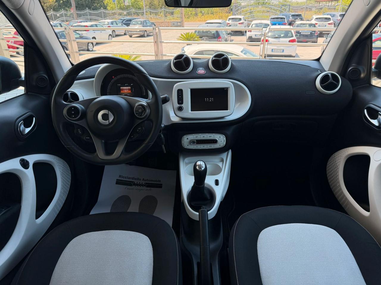 Smart ForTwo 1.0 71 coupé Passion - bianco opaco