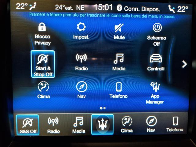 MASERATI Levante 3000 V6 AWD GRANSPORT KM. 65.200+RADAR+UNIPROP