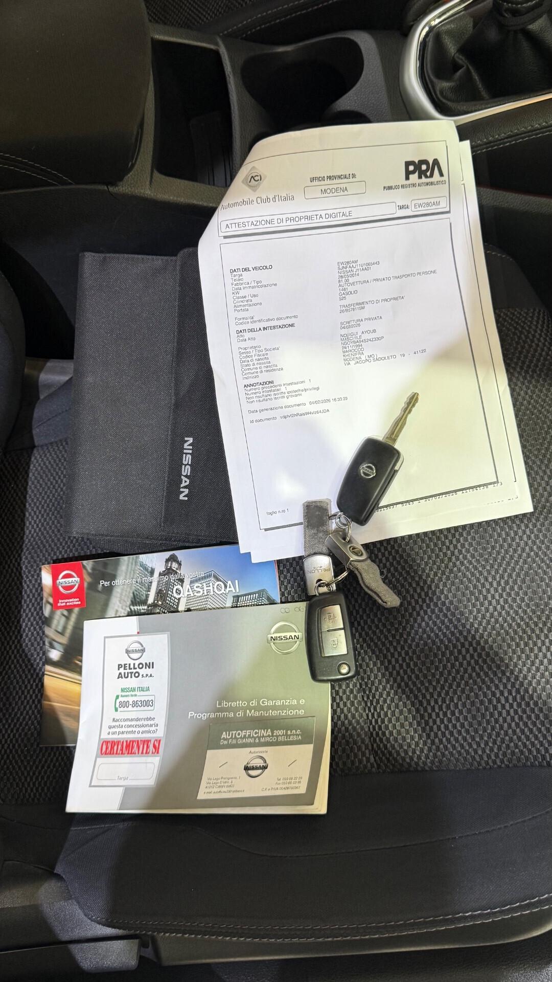 Nissan Qashqai 1.5 dCi Visia