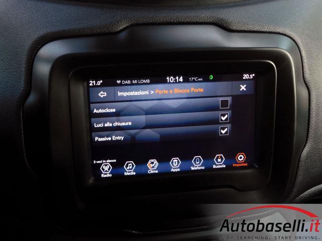 JEEP Renegade 1.6 MJT 120CV LIMITED EURO 6B, CERCHI 18''