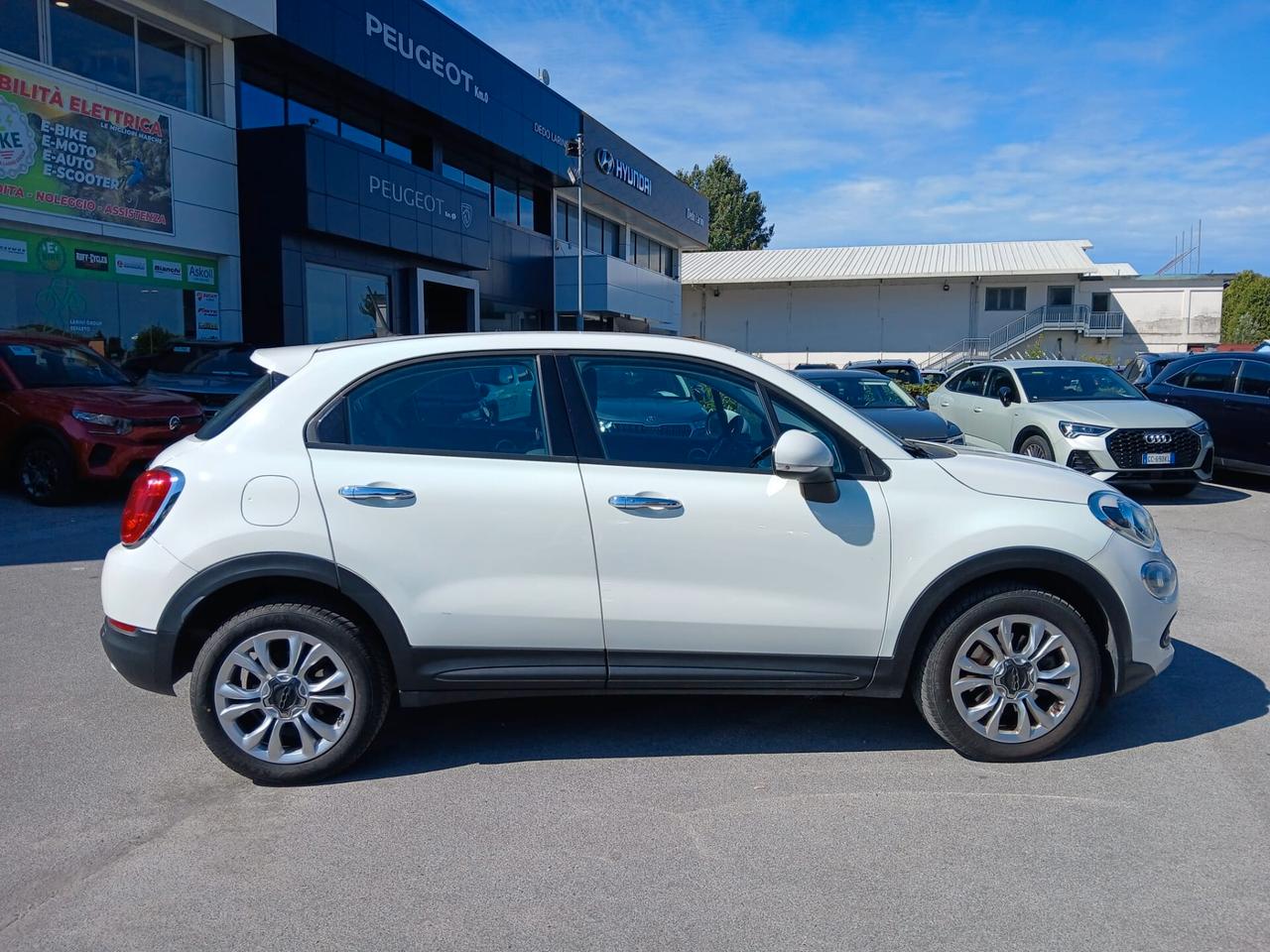 FIAT 500X 1.6 Diesel 120CV – 97.531 km – Bianco – Neopatentati