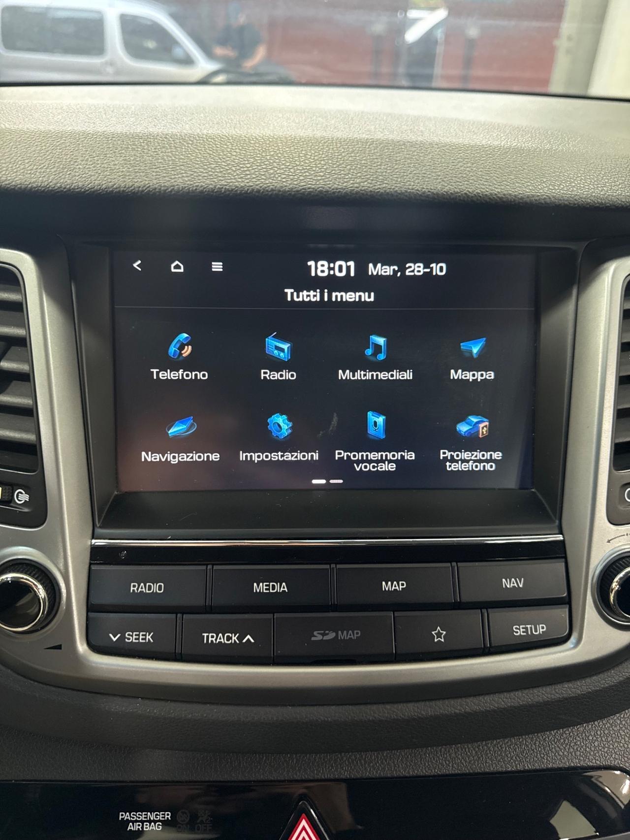 Hyundai Tucson 1.7 2018 full optional