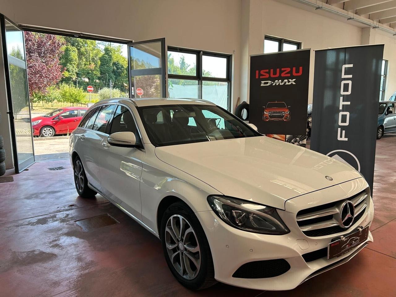 MERCEDES C200 CAMBIO AUTOMATICO Serie4 SW Diesel 1.6 CV 136 EURO6 X NEOPATENTATI Garanzia 12 mesi