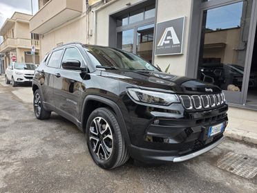 Jeep Compass 1.6 Multijet 130 Cv Limited+Fari Led+Retrocamera+Cerchi 18 ( Senza Vincoli Finanziari )