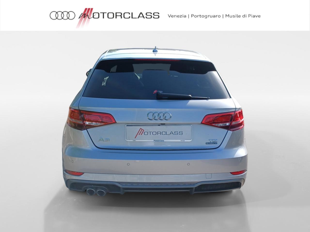 Audi A3 sportback 2.0 tdi 184cv sport quattro s tronic
