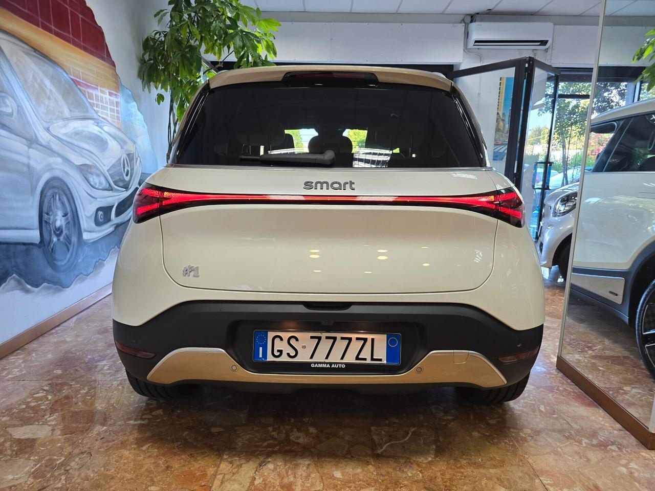 SMART #1 LAUNCH EDITION BIANCO PERLA MET PELLE BIANCA SOLO KM 3.700 UFFICIALE COME NUOVA FATTURABILE