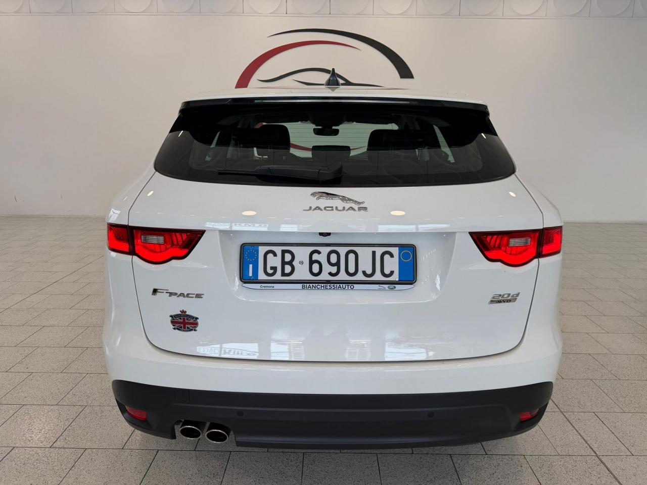 Jaguar F-Pace 2.0 D 180 CV AWD aut. Prestige