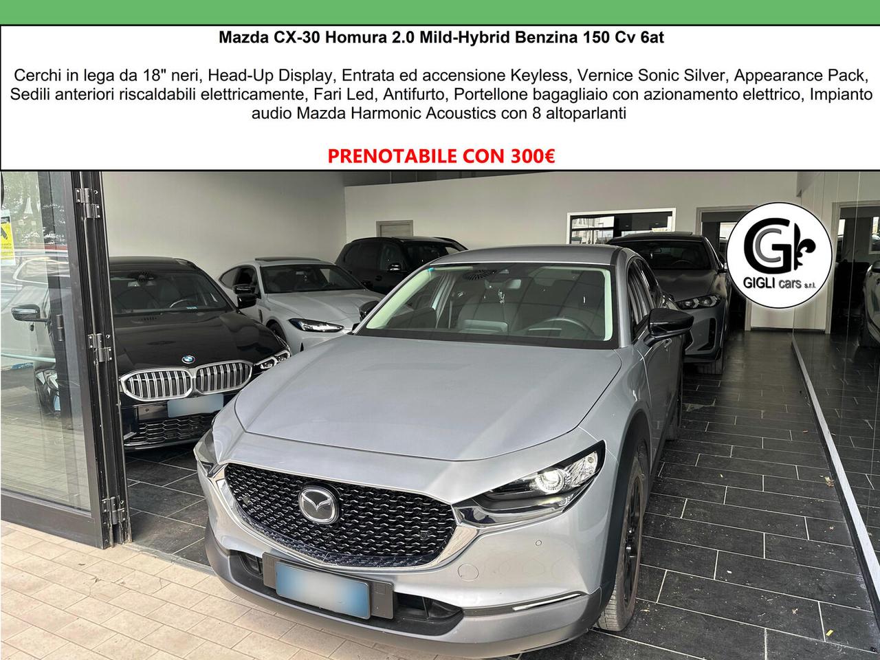 Mazda CX-30 2.0 Mild-Hybrid benzina 150 Cv 6at