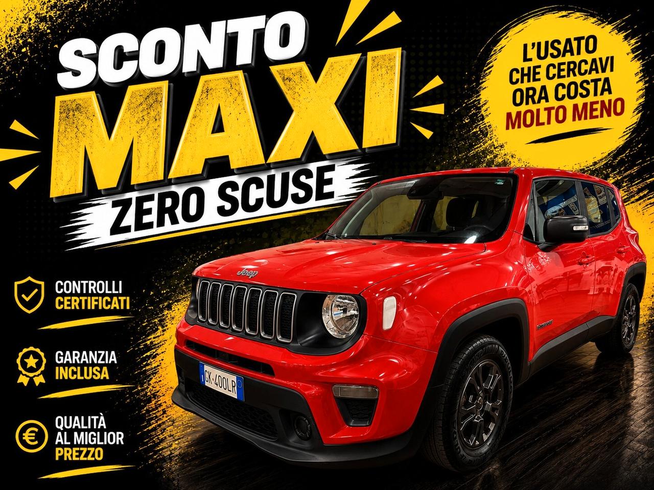 JEEP RENEGADE 1.6MJT 130CV - Luglio 2022