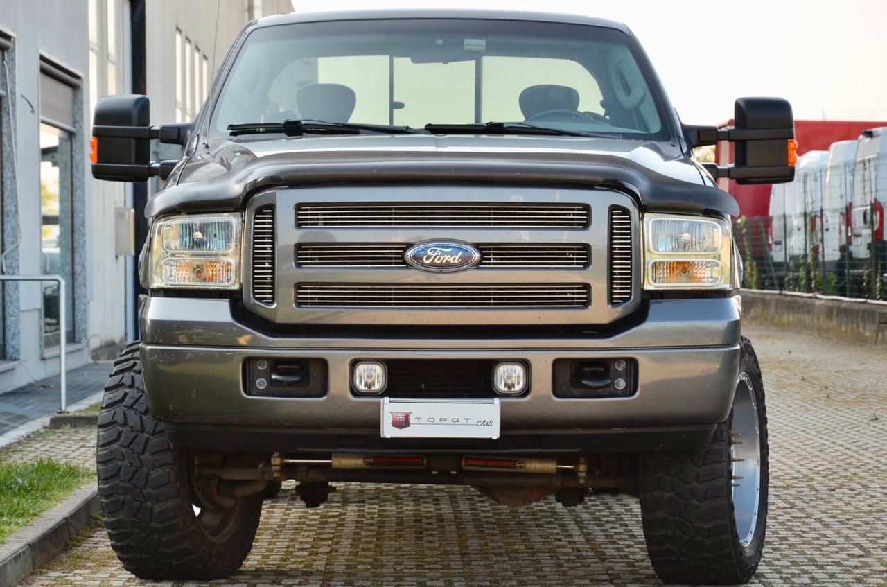 Ford F 250 F-250 6.0 V8 TD SUPER DUTY 325cv AUTO, PERFETTE CONDIZIONI, GANCIO TRAINO, 22"