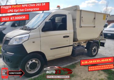 Piaggio Porter NP6 Chas 265 SR LPG Gpl Iva Compresa