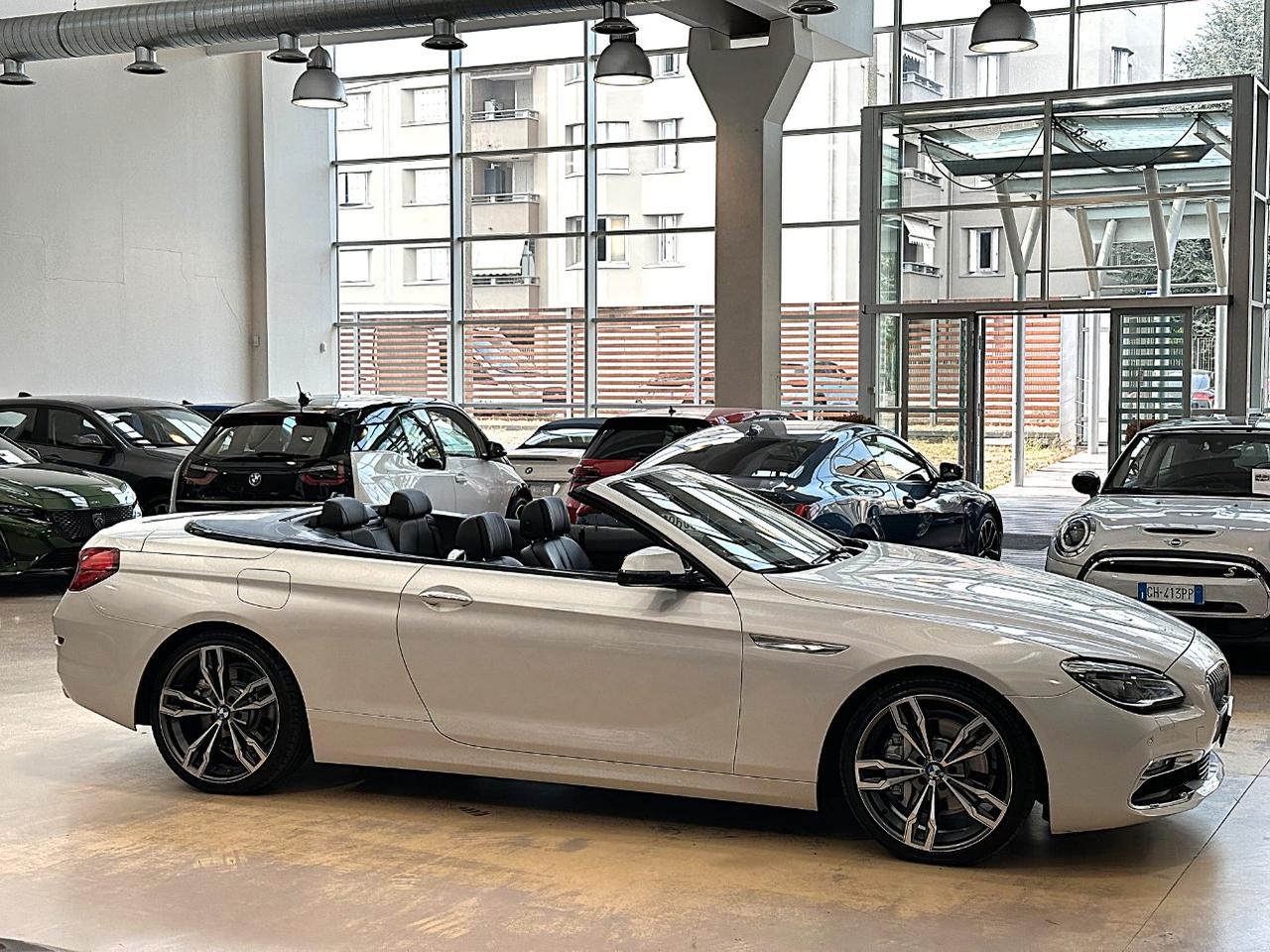 BMW 640 d Cabrio xdrive Luxury - Led Adattivi-20"-Camera-Pelle-IVA