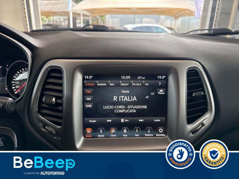 Jeep Compass 2.0 MJT LONGITUDE 4WD 140CV AUTO MY19