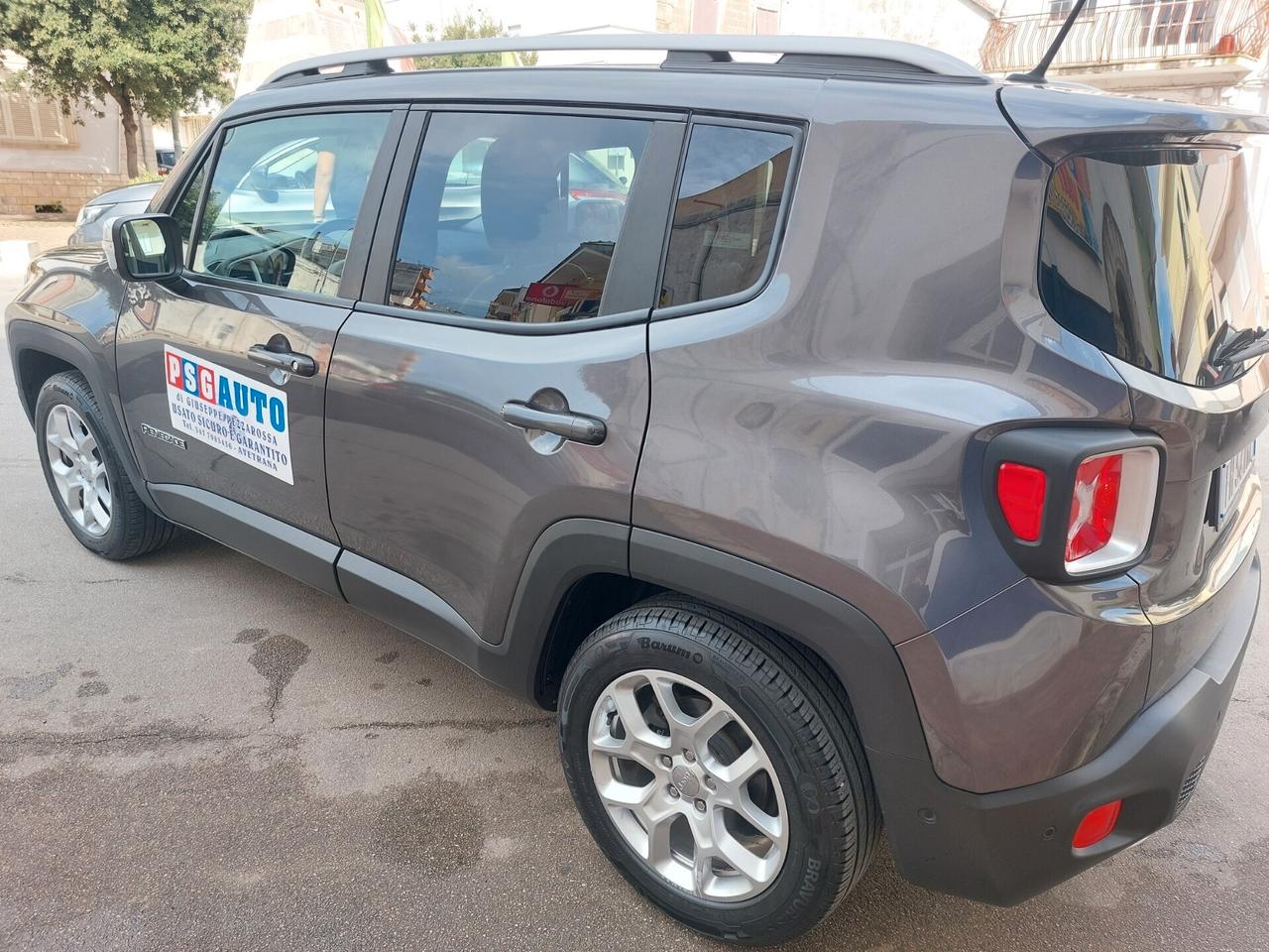 JEEP RENEGADE LIMITED TOP 1.6 MJT 120CV STRAFULL PELLE TOTALE NAVI, SENSORI PERFETTA