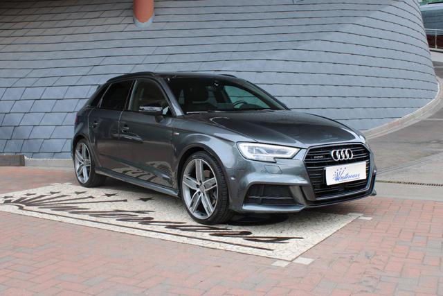 AUDI A3 SPB 2.0TFSI quattro S-tronic S-line-TETTO-GANCIO
