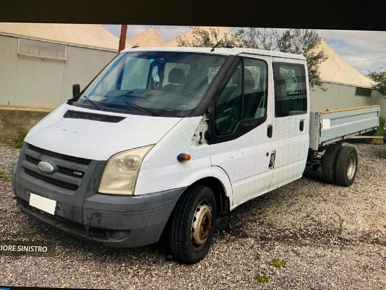 FORD TRANSIT 2.4 CC TDCI 350 L DOPPIA CABINA GEMELLATO 2010 NON MARCIANTE