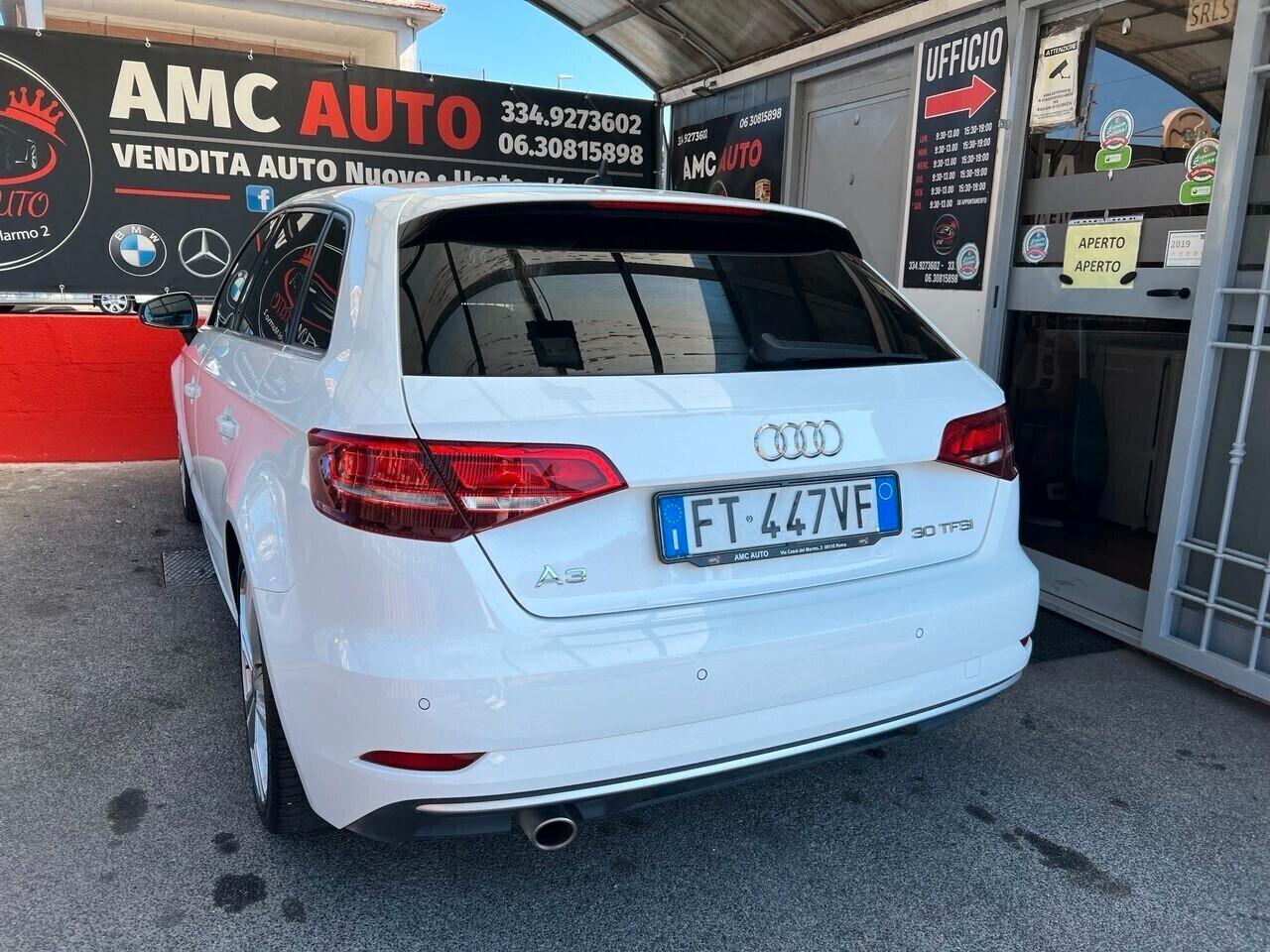 Audi A3 SPB 30 TFSI S tronic S LINE - FINANZIAMENTI - PERMUTE