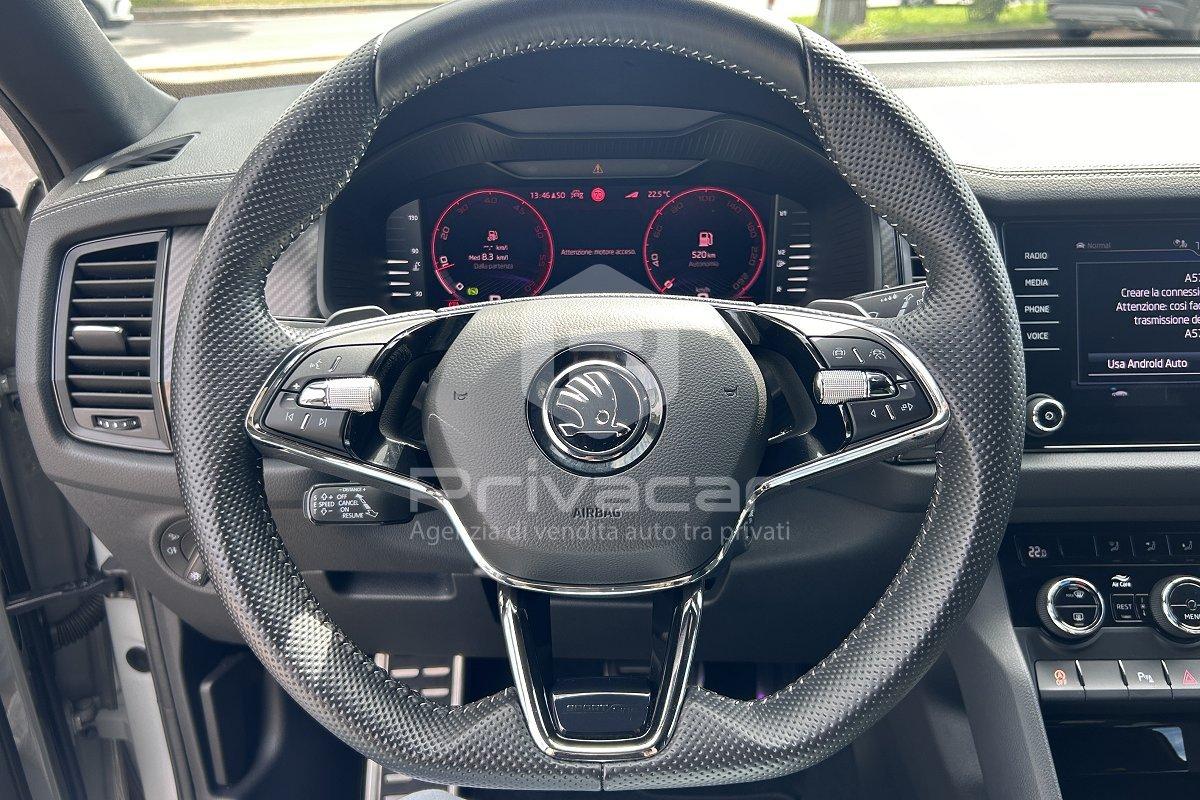 SKODA Kodiaq 2.0 TDI EVO SCR 200 CV 4x4 DSG SportLine