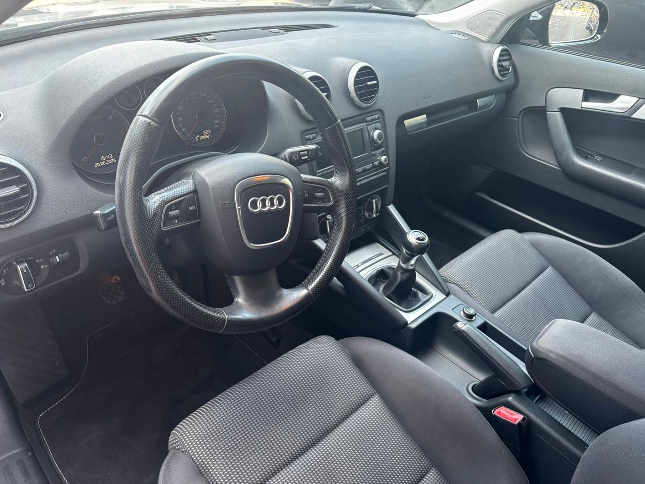 Audi A3 2.0 TDI F.AP. Ambition BELLISSIMA UNICO PROPRIETARIO PERMUTABILE