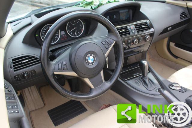 BMW 630 i CABRIO 258 CV GARANZIA 12 MESI INCLUSA