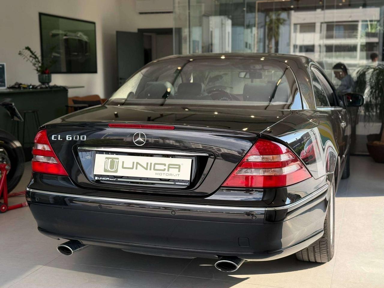 Mercedes-Benz CL 600 COUPE' V12 367 CV AUTOMATICA TETTO - TELEFONO - DA COLLEZIONE UNICA