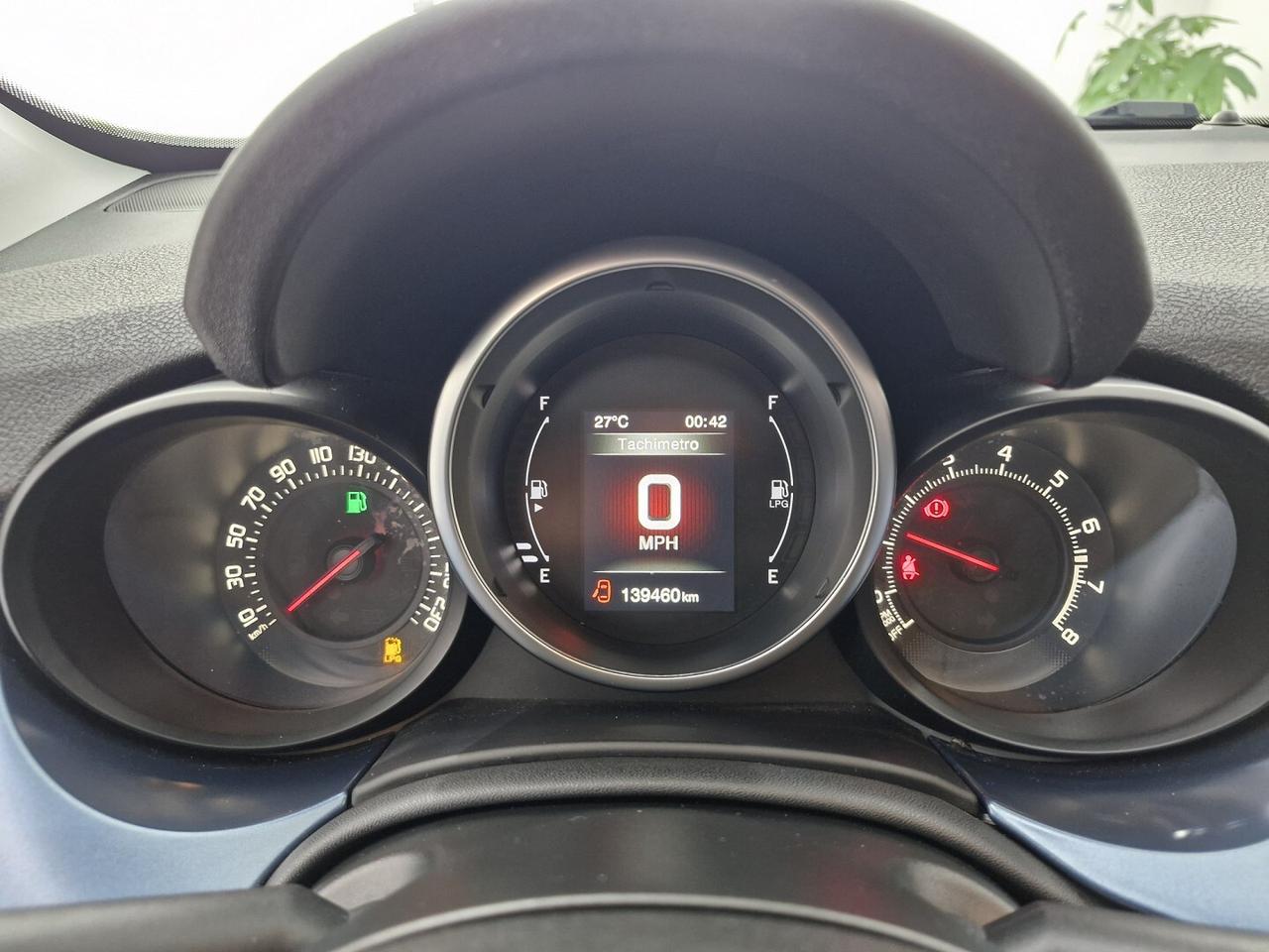 FIAT 500X 1.4 T-JET 120 CV GPL MIRROR ANNO 2018
