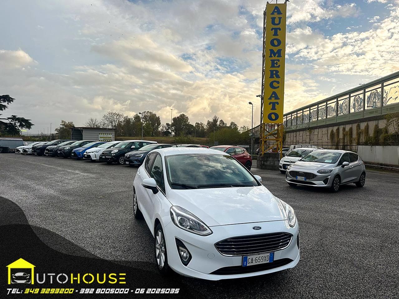 Ford Fiesta 1.5 EcoBlue 5 porte Titanium SOLO KM 80000