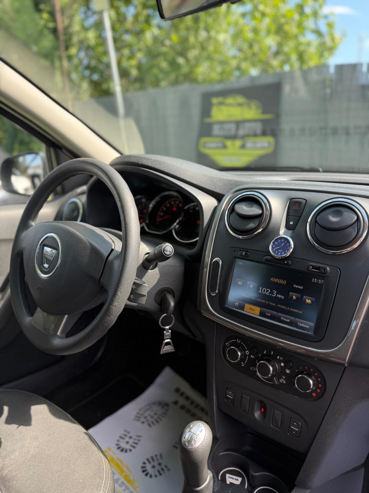 Dacia SANDERO 1.2 GPL 75CV UNICOPROPRIETARIO