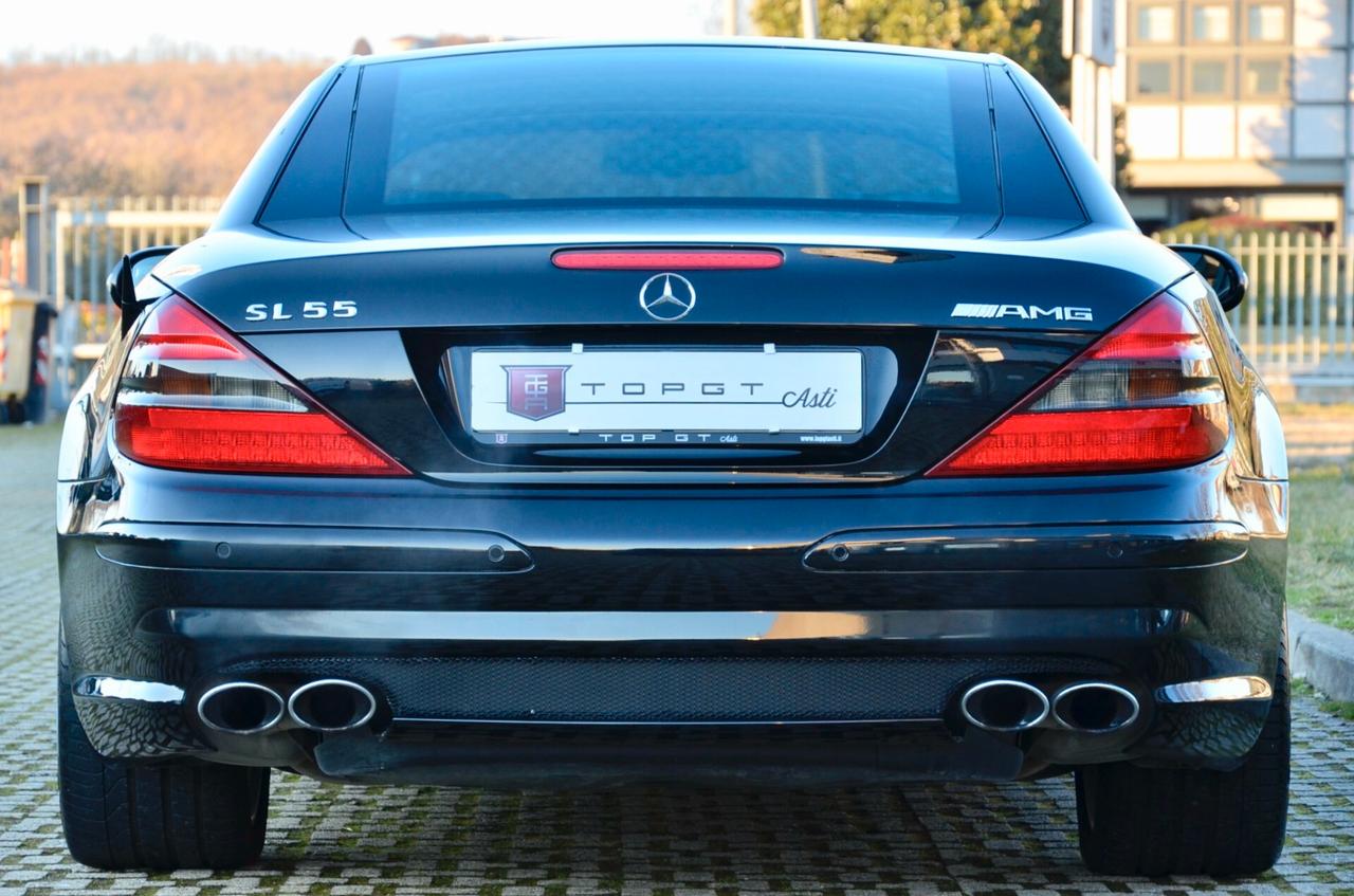 MERCEDES-BENZ SL 55 AMG 500cv, ISCRITTA ASI, PERFETTA, UFF ITALIANA, SERVICE MERCEDES, PERMUTE